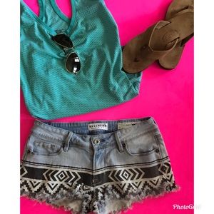 💕Denim Frayed short shorts ~ size 3~